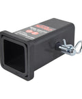 2-1/2 To 2 Inch Hitch Reducer Sleeve With 5/8 Inch Pin And Clip Included Carbon Steel Trailer Receiver Adapter For Class V Trucks To Class III And IV Towing Heavy Duty Fit Quick Install Durable Construction