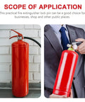 Fire Extinguisher Pull Pins Replacement Lock Pins Safety Seal Set For Office And Public Use viewed with extinguisher installation
