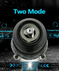Close-up of the Badass 18V Cordless Drill And Hammer Driver Set showing keyless chuck and two rotation modes.
