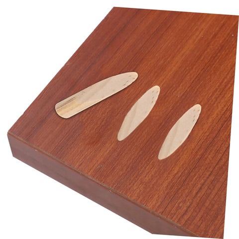 Solid Wood Pocket Hole Plugs 50 Pack For Pocket Hole Jig Furniture Repair Durable Wood Plugs on wooden surface