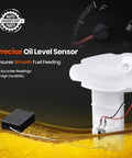 Fuel Level Sensor Replacement For Infiniti G37 G25 M35 M45 Q60 And 2015 Q4 Fits 2009 To 2015 Models 25060 1NC0C Plug And Play Gas Gauge Sending Unit, white float