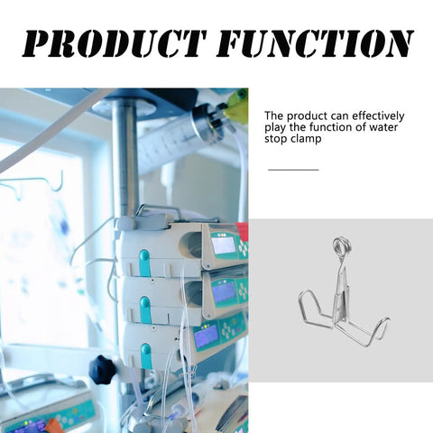10 Pack Spring Water Flow Control Tube Clips For Lab Tubing Built To Last Durable Hose Clamps Easy To Use Tube Clips Shown in Use