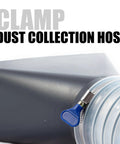 Adjustable Stainless Steel Hose Clamps 5 To 6 Inch With Thumb Screw Key No Tools Needed Easy Turn Clamp Pack Of 5