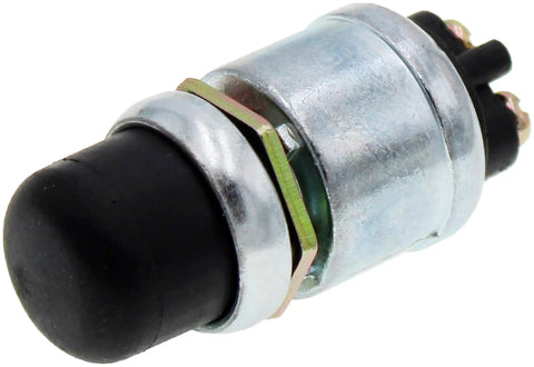 Push Button Sealed Starter Switches with Universal Fit for Industrial and Commercial Use No Nonsense Heavy Duty Electrical Switches Available in Keyed and Non Keyed Styles for a Wide Range of Amperages and Applications Built to Last. black push button sealed starter switch with metal housing and terminals