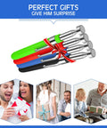 4 Piece Telescoping Magnet Pickup Tool Set With Extendable Magnetic Sticks Grabber Four Color Assortment Black Blue Orange Green