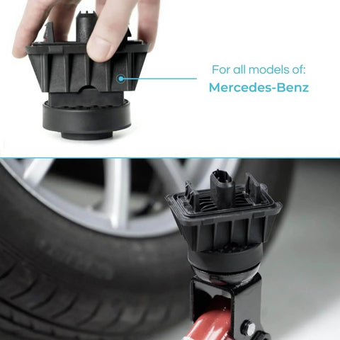 Daimnd Heavy Duty Rubber Jack Pad for Mercedes Benz and German Cars Slipproof Pad for Trolley Jacks Vehicle Lifts and Axle Stands