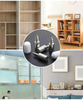 Bullyproof Self Tapping Screws For Cabinet Laminate Support And Wardrobe Partitions Non Slip Glass Shelf Brackets Set Of 200 with cabinet shelves and fittings.