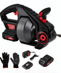 Pro Level Cordless Drain Auger 25 Ft Heavy Duty Plumbing Snake with battery and accessories for tough clogs.