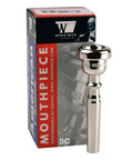American Classic Trumpet Mouthpiece 3C Silver Plated for That Rich Warm Tone and On Point Response Great for All Levels and Styles Delivers Balanced Feel and Flexible Color for Studio Rehearsal and Stage Performances., silver-plated trumpet mouthpiece with box