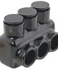 Insulated Multi Tap Connector Three Port Single Sided Entry For Copper And Aluminum Wires From 250 MCM To 6 AWG