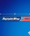 Image of Everyday Strength Aluminum Foil Roll For Freezer And Grill Safe Cooking, 12 Inch Wide By 200 Feet Long box with easy open tab.