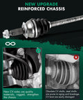 New CV Axle Shaft Assembly Front Left And Right For Subaru Forester 2.5L Impreza 2.5L WRX 2.5L XV Crosstrek 2.0L