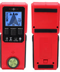 FTVOGUE Wall Stud Finder with Metal Wood AC Wire Detection, Handheld, red with digital display and control panel.