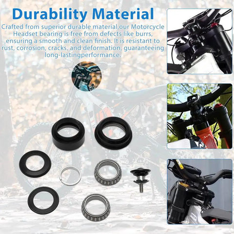 Tapered Roller Bearing Kit For Sur Ron Light Bee X Headset And Fork Bearings With Head Tube Spacer Replacement Upgrade