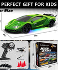 Remote Control Drift Car One Twenty Four Scale With 2.4GHz Four Wheel Drive High Speed RC Toy Up To 15 KMH package contents