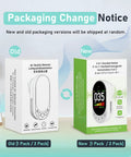 Plug In Wall Decibel Meter 30-130 dBA Sound Level Meter With Data Hold Max Min And Fast Slow Response 3 In 1 Noise Detector Temperature And Humidity For Classroom Home Library packaging change notice, old and new box