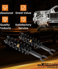 Boost Your Stance With These 2 Inch Loaded Front Struts For Ram 1500 2019 To 2025, showing heavy duty shocks designed for performance.