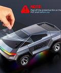 Peeling film from 1/24 Scale Remote Control Monster Truck For Kids With Colorful Lights, 2.4GHz RC Car, Dual Rechargeable Batteries