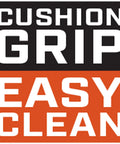 Label displaying 'Cushion Grip Easy Clean' emphasizing ergonomic handle feature for wrench set.
