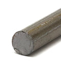 A2 Tool Steel Round Bar 2 Inch Diameter 12 Inch Cut Length For Knifemaking Dies And Cutting Tools Industrial Use High Wear Resistance Heat Treated High Carbon Chromium Alloy Durable Tooling Material, close-up end view