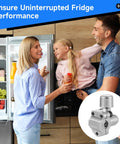 BPV-31 piercing valve set, 10 pieces, for refrigerators/HVAC; compatible with 1/4–3/8 in OD pipes.