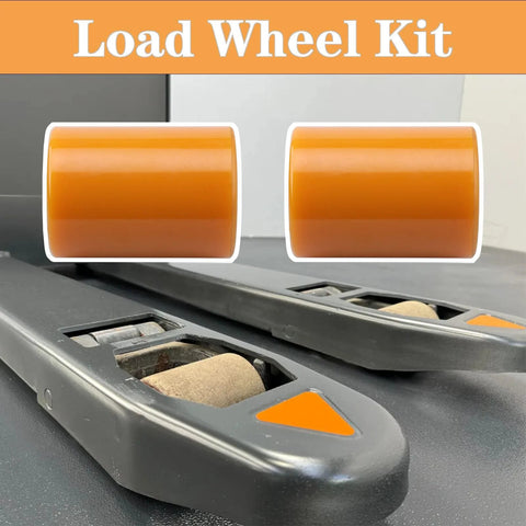 Premium Load Wheel Kit For WP 3000 Electric Pallet Jack Lift, Heavy Duty Replacement Wheels, Abrasion And Corrosion Resistant, 2 Pack