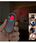 Anti Spy Camera Detector With Infrared Viewfinder, Pocket Sized Hidden Camera Finder for Airbnb Hotels and Bathrooms in use