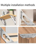 Sturdy Furniture Corner Connectors For Secure Wood Joints, DIY Friendly Install Fasteners For Cabinets Tables And Shelves
