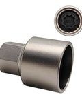 301 Wheel Locking Nut Key For Mercedes Benz Lug Nut Removal Tool steel socket with pattern