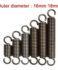 Heavy Duty Tension Springs With Wire Dia 2.0Mm And Lengths Up To 500Mm, rust-proof spring steel coils in various lengths.