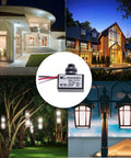 Outdoor Photocell Light Sensor Switch For Dusk To Dawn Auto On Off in settings like homes and gardens