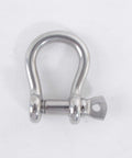 3/16 Inch Anchor Shackle Set With 316 Stainless Steel Body And Pin, Screw Pin, Heavy Duty 8 Pack, 300 Lb Working Load, Rust Resistant