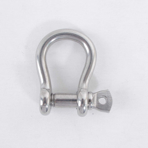 3/16 Inch Anchor Shackle Set With 316 Stainless Steel Body And Pin, Screw Pin, Heavy Duty 8 Pack, 300 Lb Working Load, Rust Resistant