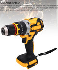 Brushless Cordless Drill With 100Nm Torque And 2000Rpm Speed Packs A Kickbutt Punch for easy one-handed operation.