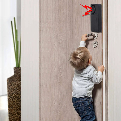 3 Pack Anti Theft Vibration Alarm With Crazy Loud 110dB Siren Adjustable Sensitivity Motion Sensor Burglar Alarm For Doors Windows Bikes Motorcycles Motor Home Security Easy Adhesive Mount