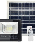 JUDYSSY Solar Flood Lights 60W Solar Outdoor Patio Lighting, Bright IP67 flood light with solar panel and remote.