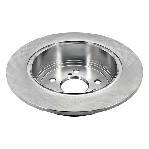 Rear Solid Disc Brake Rotor With Forged Flange For Precise Fit And ABS Signaling Induction Hardened Raceways For Vibration Free Operation