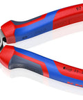 Handy Comfort Grip Crimping Pliers For Wire Ferrules 5 to 23 AWG 0.25 to 16 Mm2 DIN 46228 Parts 1 and 4 with red-blue handles
