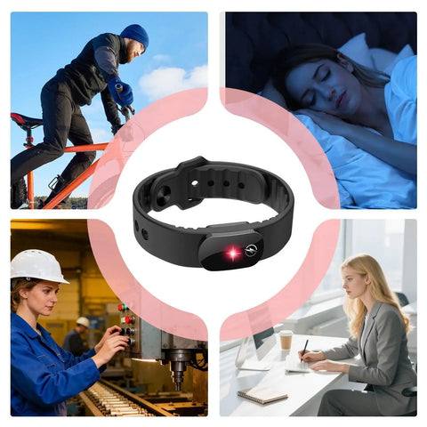 Adjustable Anti Static Wrist Strap With Conductive Fiber Technology For Stable Body Charge Silicone Waterproof Bracelet