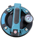 Heavy Duty Electric Vacuum Suction Cup Lifter Handles Porcelain Tile Granite And Glass With Rock Solid Grip and pressure gauge