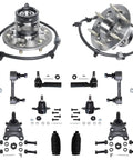 2WD Front Wheel Bearing Hub Kit For Chevy Colorado GMC Canyon Isuzu I 280 Ready To Roll With Front Hubs Upper And Lower Ball Joints