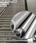 Light Duty Unpowered Roller Conveyor For Warehouses And Factories With Galvanized Steel Rollers Splicable Bucket Unloading Pulley and smooth rollers