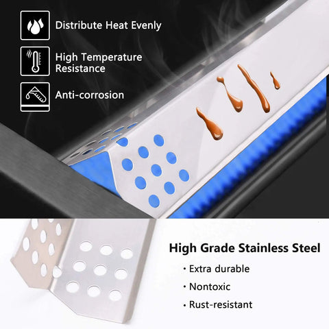 Grill Replacement Parts Kit With Heat Plate Shield And Igniter For Nexgrill And Members Mark 720-0830 Series durability