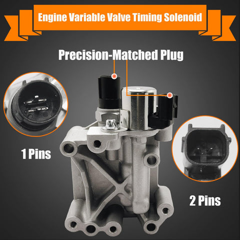 VVT Solenoid With Sensor Gasket Direct Fit Replacement For 2.4L Honda Acura Engines Fits Acura ILX TSX Honda Accord Civic CRV Crosstour L4