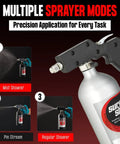 M2400 Industrial Grade Aluminum Sprayer With Adjustable Nozzle Do It All Portable Compressed Air Sprayer For Multiple Modes