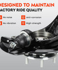 Front Right Steering Knuckle And Wheel Bearing Hub Assembly For Honda Accord 2008-2012 And Acura TSX 2009-2014 Passenger Side Replacement 698-446 LK052 Direct Fit Easy Install, showing anti-corrosion finish and high-strength design.