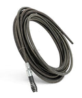 Straight Up Drain Cleaning Cable Sewer Snake FiveSixteen In By TwentyFive Ft Drop Head Auger Heavy Duty Replacement Machine Part coiled with snap head