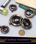 Heavy Duty Drill Press Return Springs Assortment Kit With Five Practical Sizes For Bench Drills And Shop Rigs Top Shelf Spring Steel showing quill feed reset coils.