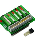 Arduino Screw Terminal Block Breakout Module For Uno R3 Soldered And Ready To Use 3 5mm Pitch Fits 26 AWG To 16 AWG Wires M2 Screws