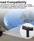 Manual Lift Knob Kit For Roof Vent Lift Arm Compatibility With Fan Tastic 4000R 5000 RBT And 8000 Series in RV vent
